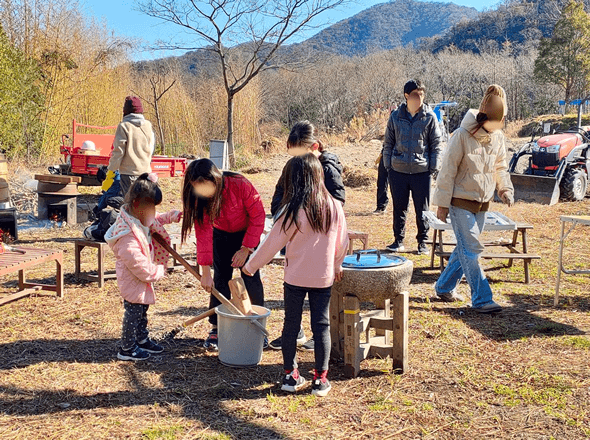 子供もチャレンジ